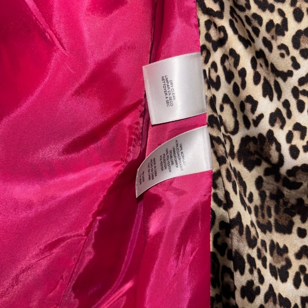 Jones New York Signature Women Short Jacket BLAZER Sz 6P PLAID PINK/BLACK/TAN.‌‌ - Picture 9 of 9